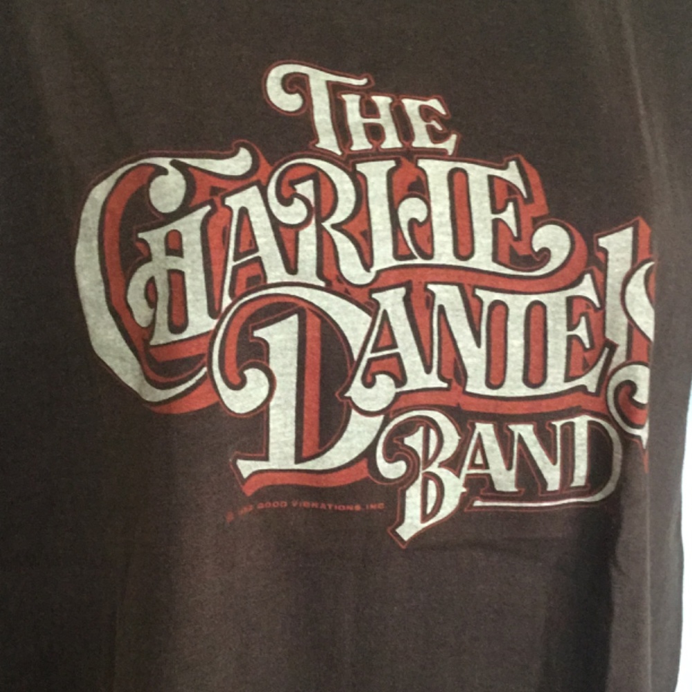 Vintage SS Charlie Daniels Band Concert T-Shirt - Picture 2 of 7